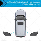 2X Magnetic Mesh Sunshades for Kia Sportage (2021–2024)