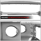 Chrome Front Bumper Cover for Toyota Tundra (2007–2013)
