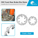 CNC Front Rear Brake Disc Rotor for KTM 125 (1994–2022)