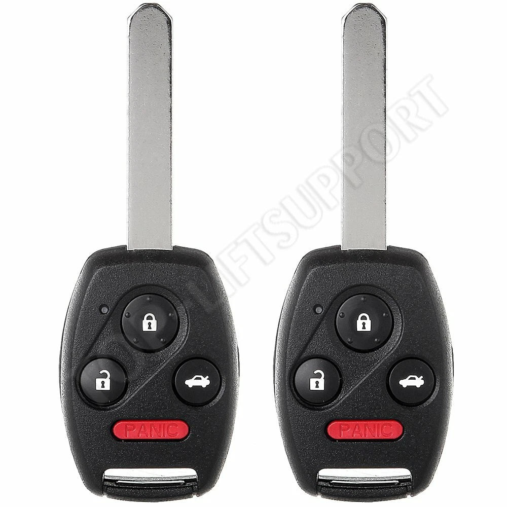 2 Smart Remote Key Fob for Honda Accord CR-V (2003–2007)