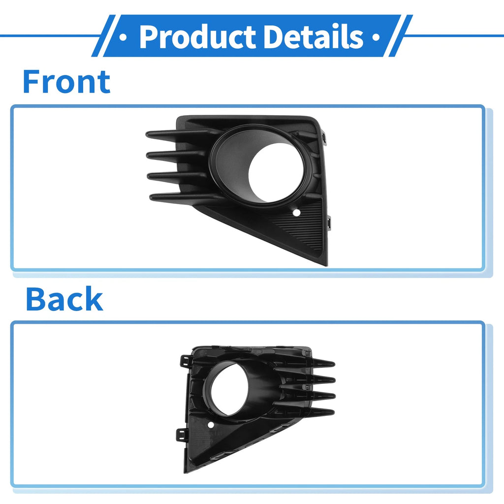 Front Left Fog Light Grill No.MI1038128 for Mitsubishi Mirage (2021–2024)