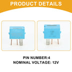 Multi-Purpose Relay No. 9098702027 12V 4 Pin for Toyota 