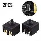 Replacement Button Switch for Angle Grinder (100 Polisher) 0.98x0.98inch