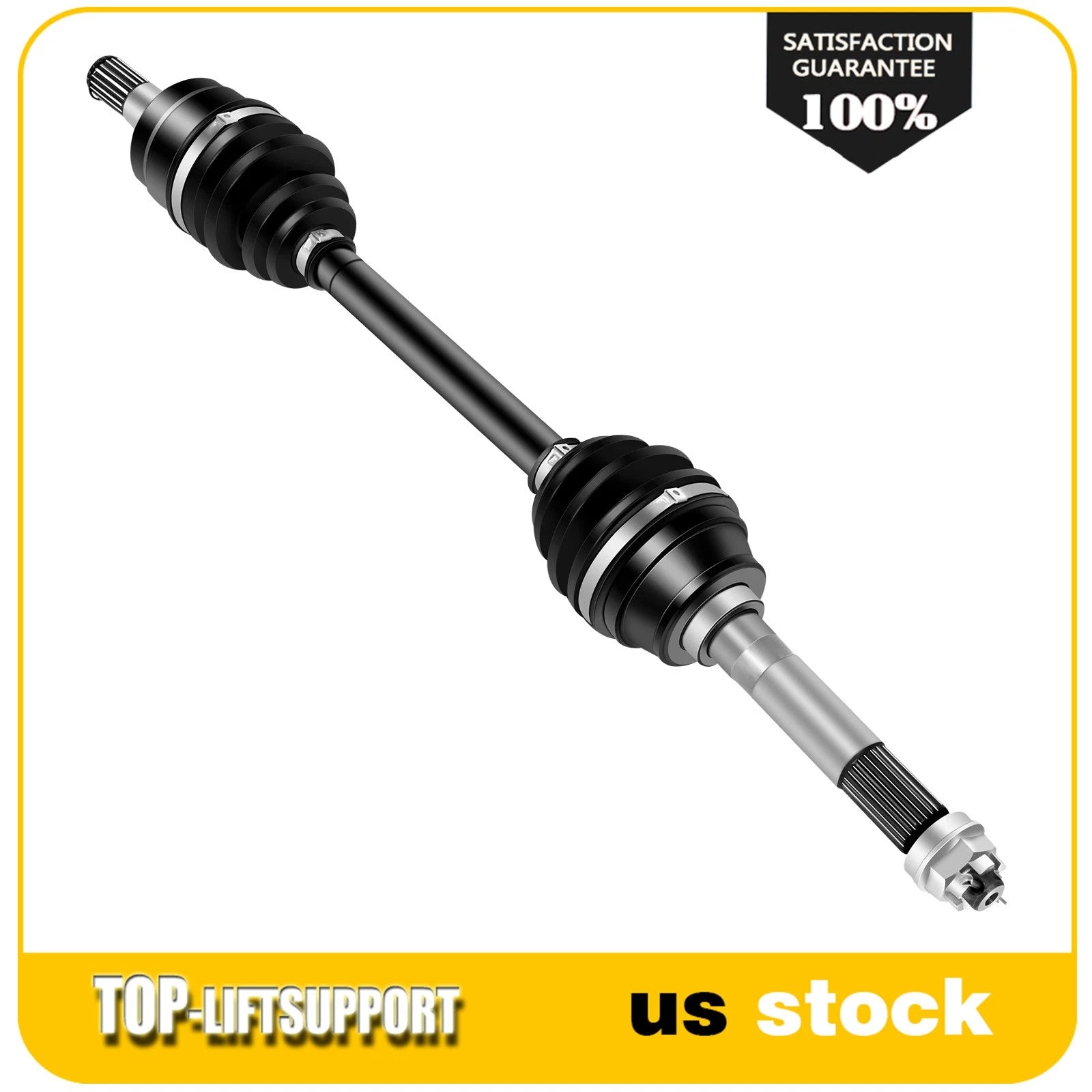 Set of 2 CV Joint Axle Shafts for Mule 610 (2005–2009)