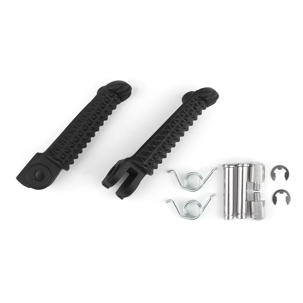 Foot Pegs for Yamaha R6 (1999–2012) - Aluminum Passenger Footrests Black