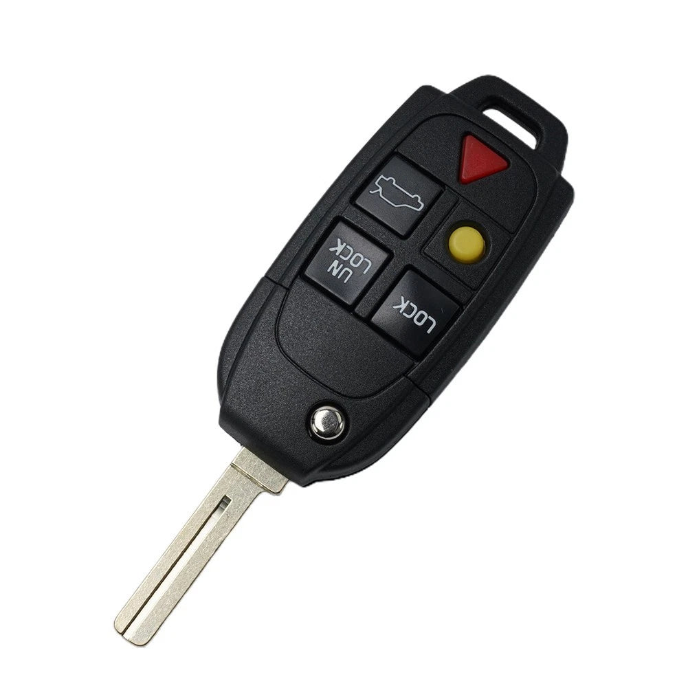 Remote Flip Key Shell Case for Volvo XC70 XC90 S60 S80 V70 (2000–2020)