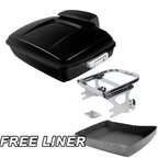 Chopped Trunk Backrest Pad for Harley Touring Electra Glide (1997–2008)