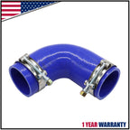 2.50" Silicone 90° Elbow Hose w/ Clamps for Peterbilt Kenworth Paccar (F04-6006)