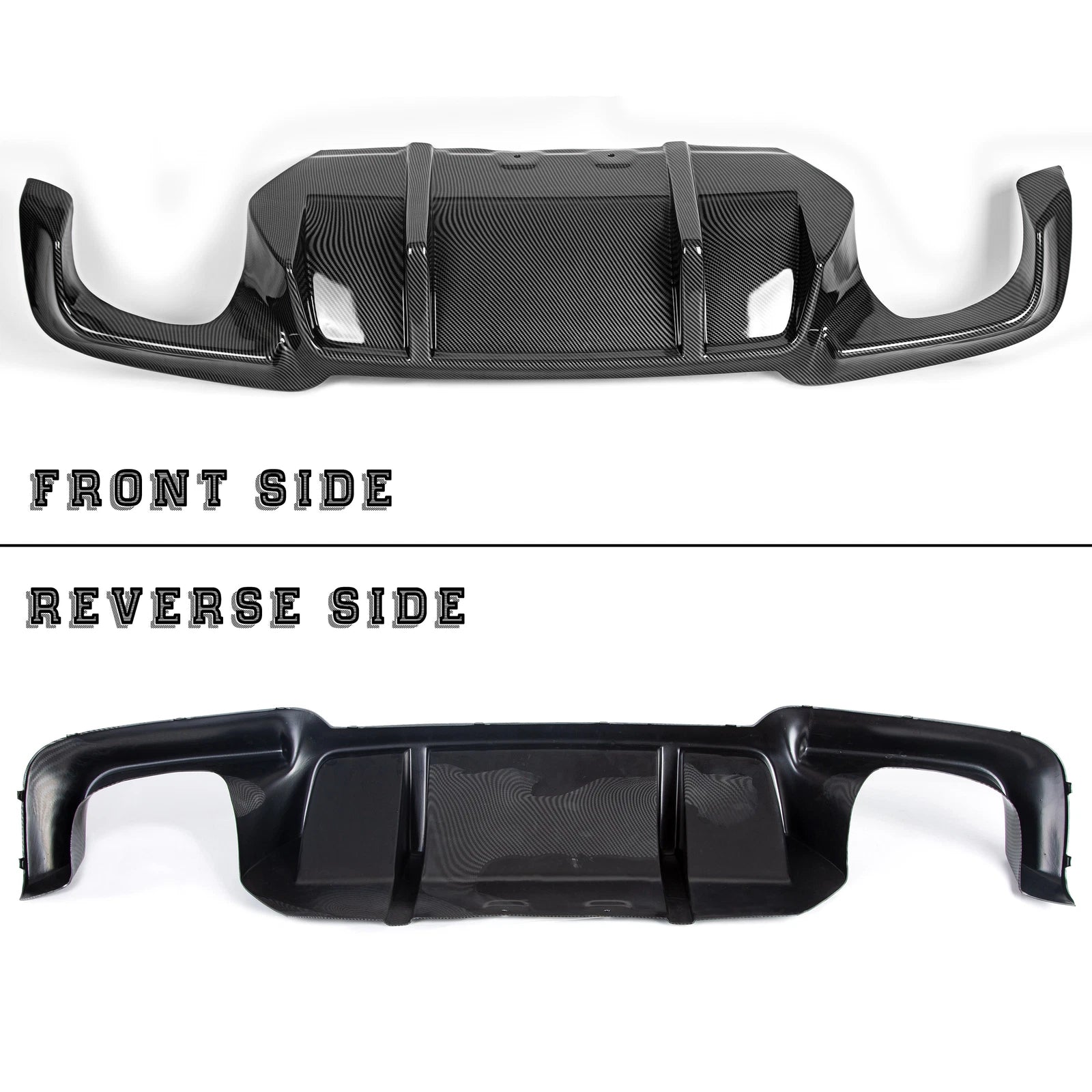 Rear Diffuser for BMW 5 Series F10 M5 (2012–2016) Carbon Fiber DTM Style