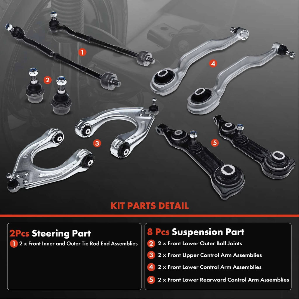 12x Front Control Arm with Ball Joint for Mercedes-Benz E320 (1996-2002)