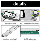 150mm Stainless Steel Digital Vernier Caliper Gauge for Precision Measurement