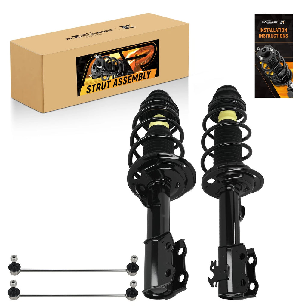 Front Struts Spring Assembly Sway Bars Kit for Toyota Yaris Sedan (2006–2011)