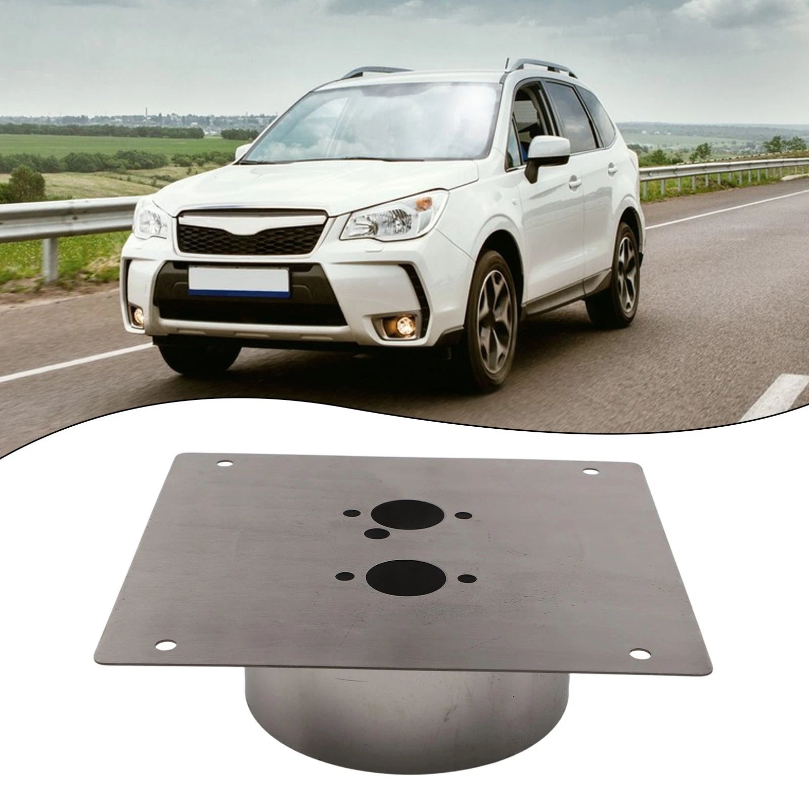 Mounting Plate for Diesel Heater (200 x 180 mm, 60 mm Depth)
