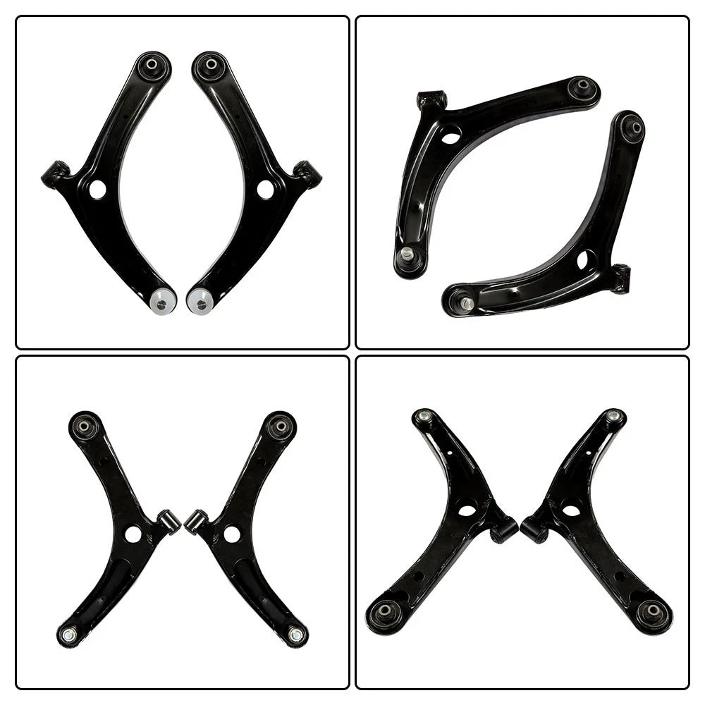 Set of 8 Front Control Arm Ball Joint Suspension Kit for Mitsubishi Lancer (2007–2017)