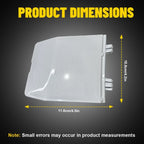 Tow Eye Hook Cover Cap for Mitsubishi Outlander (2022–2024) Pearl White