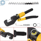 Hydraulic Wire Crimper for Battery Cable Lug Terminals (10 Ton)