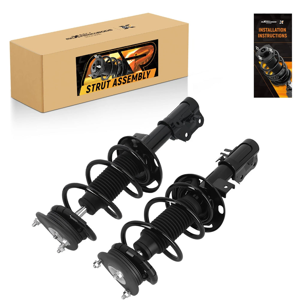 Set of 2 Front Struts w/ Coil Springs for Mazda 3 FWD (2014–2018) 1333787L