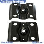 Set of 2 Rear Axle Spring U-Bolt Plate Brackets for Ford F-250 F-350 (1999–2023)