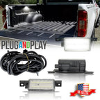 2X LED Trunk Bed Lighting Kits for Chevy Silverado Sierra 1500 2500 3500 (2016–2019)