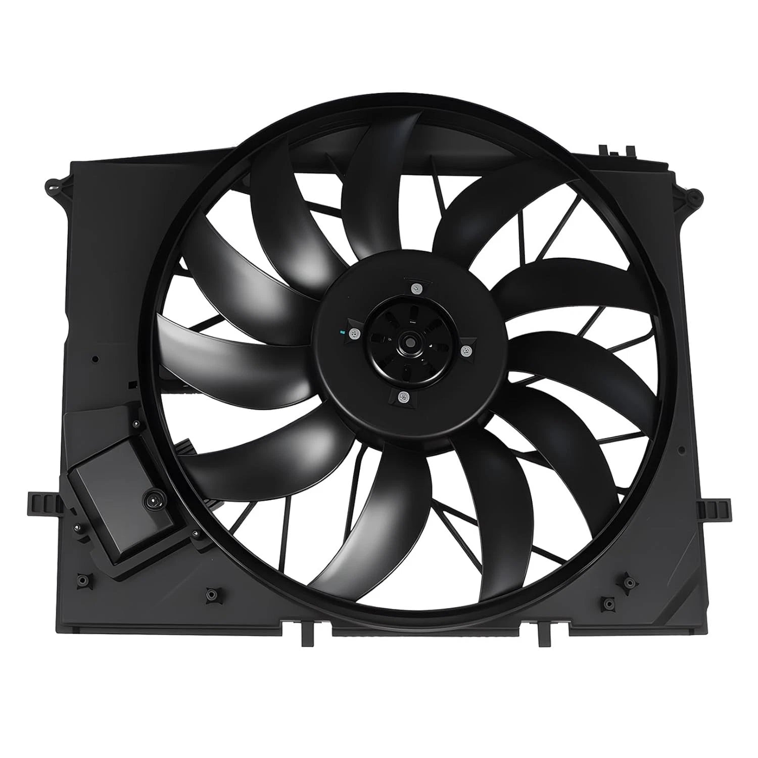 Radiator Cooling Fan Assembly 2205000193 for Mercedes-Benz S430 S500 (2000–2006)