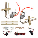 2X Power Window Kit for Universal Cars Trucks (Flat Glass)