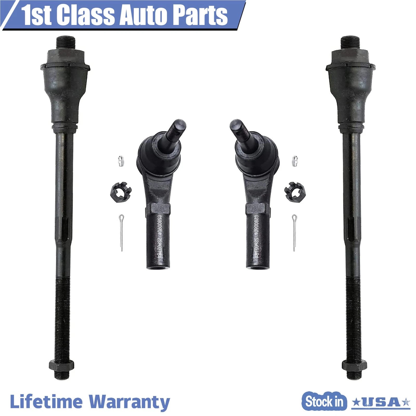 11pcs Control Arm Sway Bar Link Tie Rod End Kit for Silverado Sierra (2011-2019)
