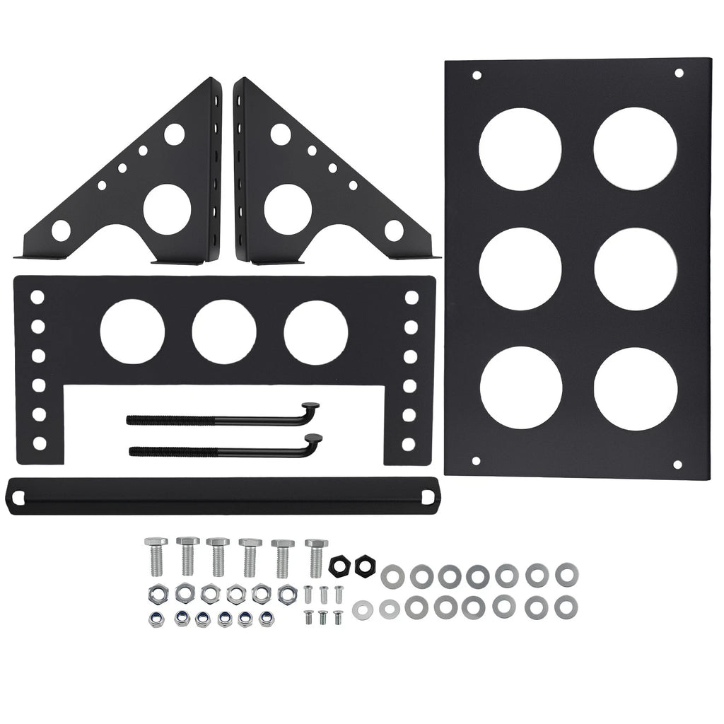Battery Mounting Box Tray Bracket for Universal Fit (Metal Steel)