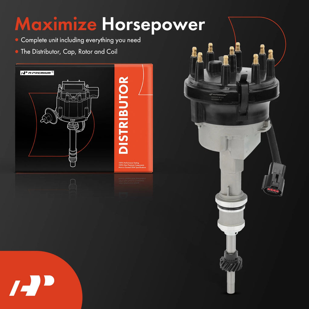 Ignition Distributor with Cap & Rotor for Ford Mustang (1994-1995)