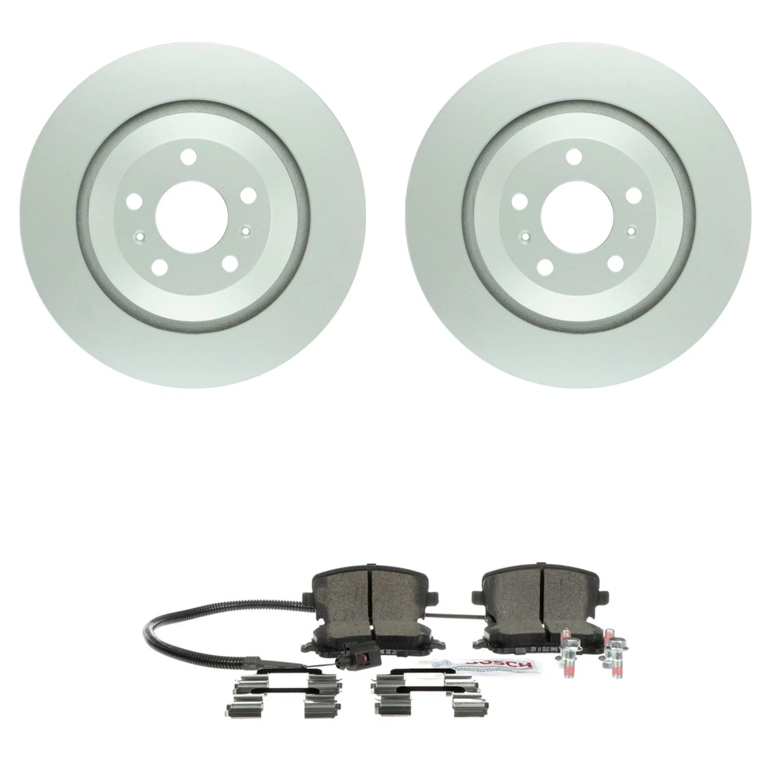 Bosch Quietcast Brake Pad & Rotor Kit for Audi A8 Quattro S8