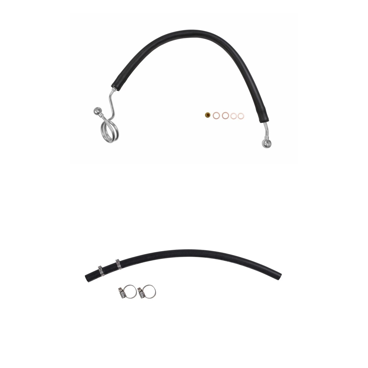 Sunsong Power Steering Pressure & Return Line Hose Kit for Audi A4 VW Passat (1996–2005)