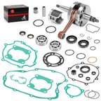 Engine Rebuild Kit for Kawasaki KX100 (2006–2013) - Crankshaft, Piston, Gaskets