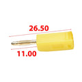 5PCS Gold Plated Banana Test Leads 2MM for Automotive Use