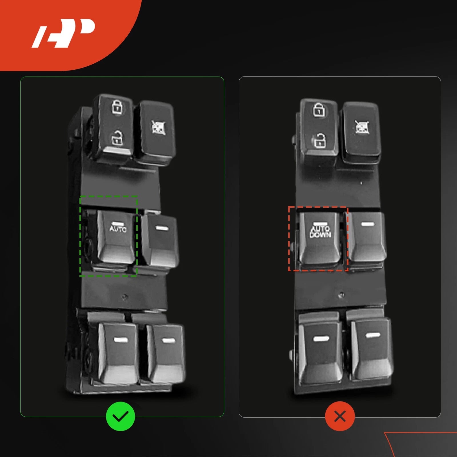 Power Window Switch for Kia Sportage (2011-2016)