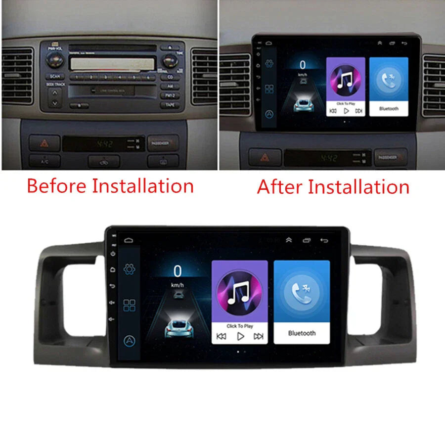 9" Android 11 Stereo Radio GPS Wifi Player for Toyota Corolla (2003-2008)