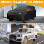 Waterproof Car Cover for Kia Telluride (2019–2023) 190T-PU with Zipper