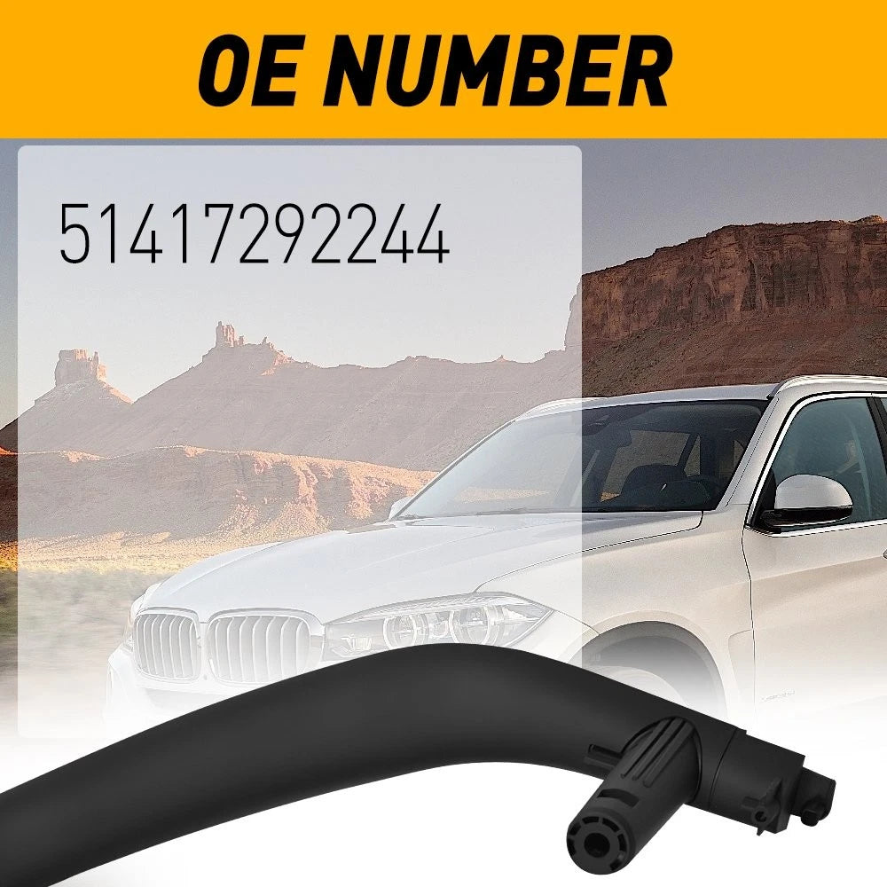 Interior Door Panel Pull Handle Trim Right for BMW X5 X6 (F15 F16 F85)