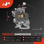 2 Barrel Carburetor for Mazda Pick Up 1980-1982