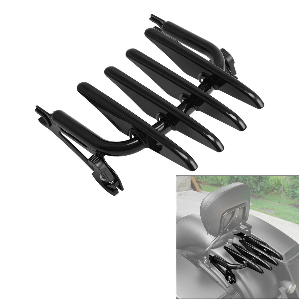 Detachable Stealth Luggage Rack for Harley Davidson Touring Road King (2009–2025)