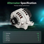 Alternator for Buick Terraza V6 3.5L (2005–2006)
