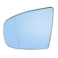 Heated Left Rearview Mirror Glass with Backing Plate for BMW X5 (2007–2013)