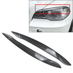 Carbon Fiber Headlight Eyelid Trim for BMW X5 E70 (2008–2013)