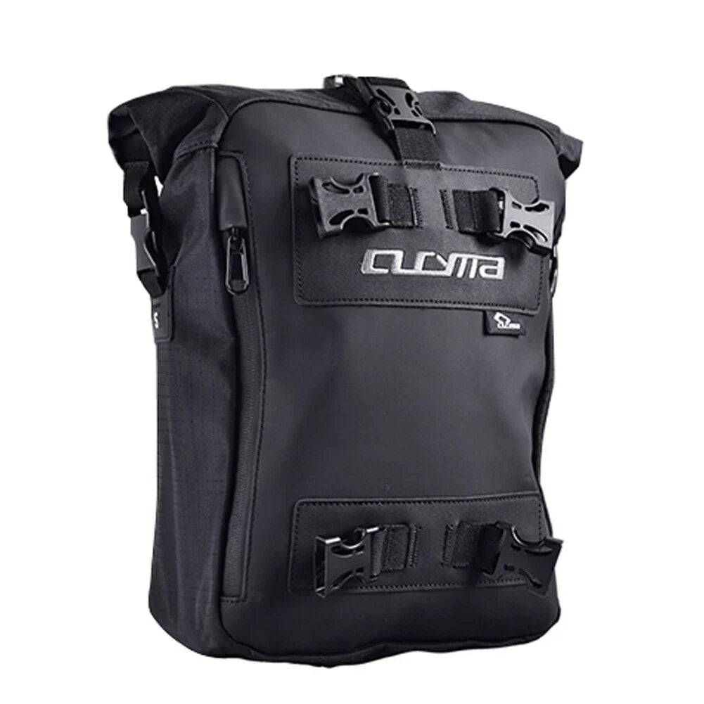 10L Waterproof Rear Tail Seat Bag for Motorcycle - Black