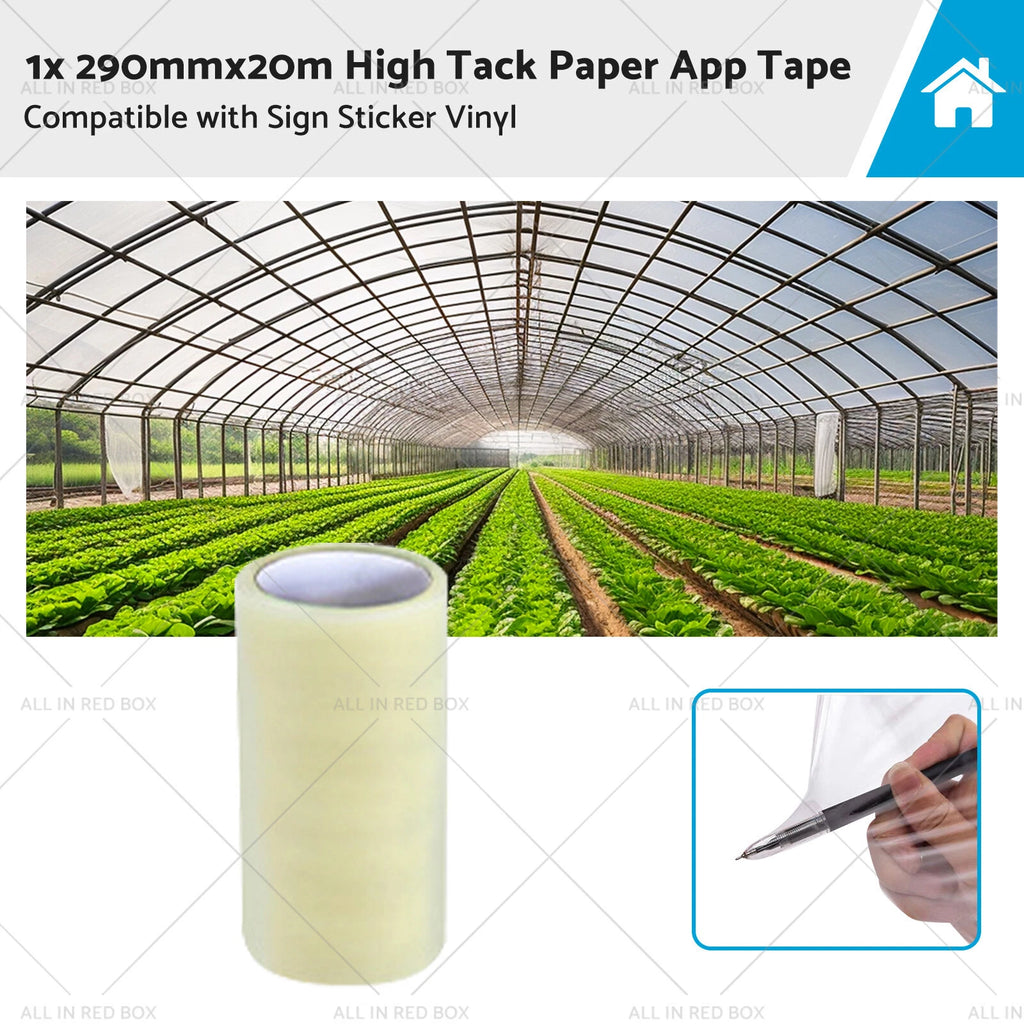290mm x 20m High-Viscosity Tape for Greenhouse Sign Sticker Vinyl