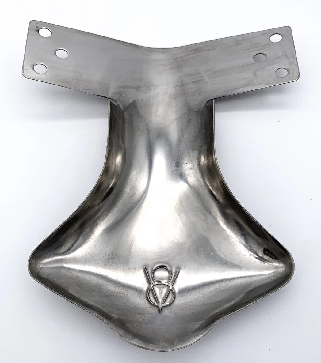 Universal Custom Exhaust Tailpipe Deflector Shield Stainless for Ford V8 (2015–2023)