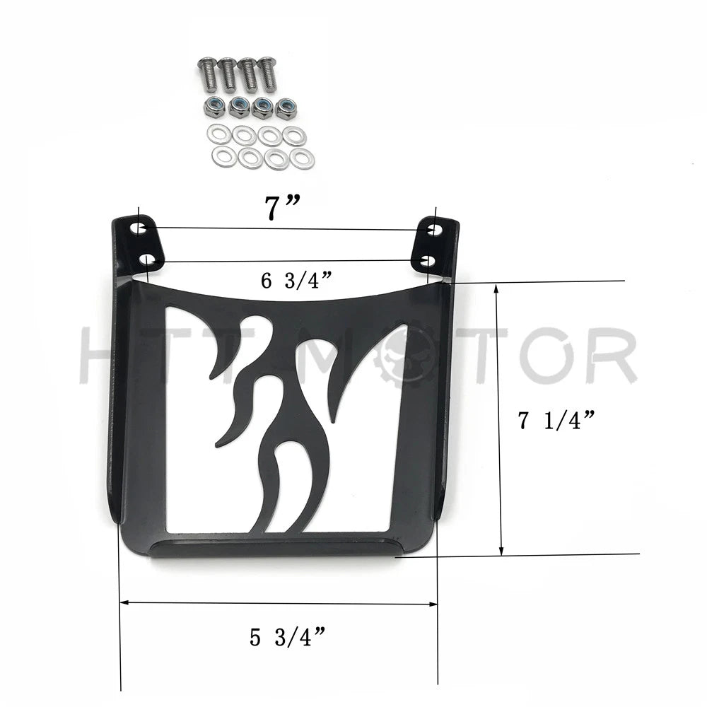 Sissy Bar Luggage Rack for Harley XL1200C XL1200S XLH883 883 1200 (1996–2023)
