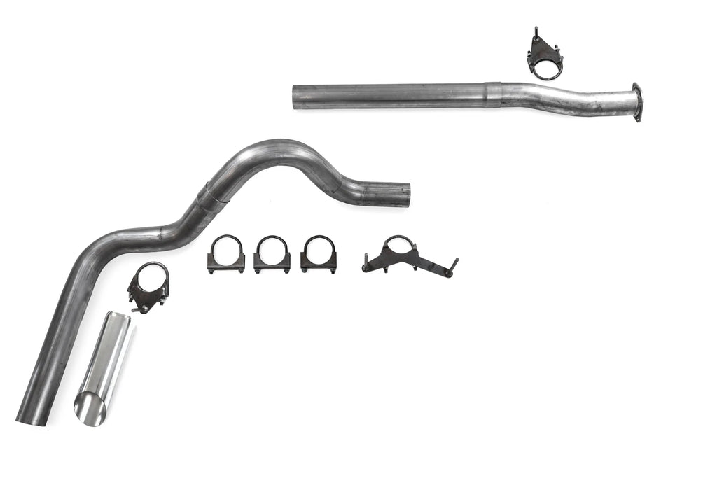 3" Single Exhaust Kit No Muffler Slash Cut Tip for Toyota Tacoma (2016–2023)