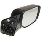 Manual Mirror for Nissan Titan (2004–2015) Passenger Side Folding Black