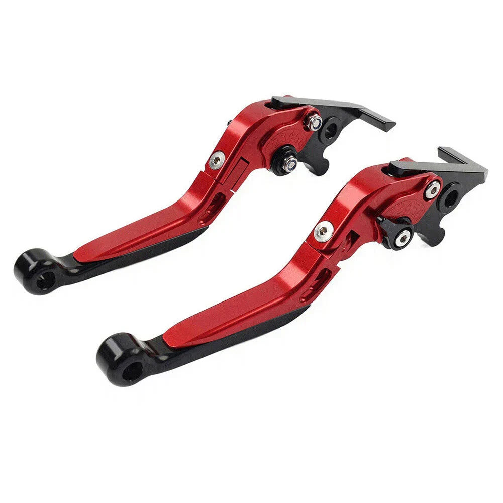 CNC Red Extendable Brake Clutch Levers for Yamaha YZF R1 R6 R6S (2004-2016)