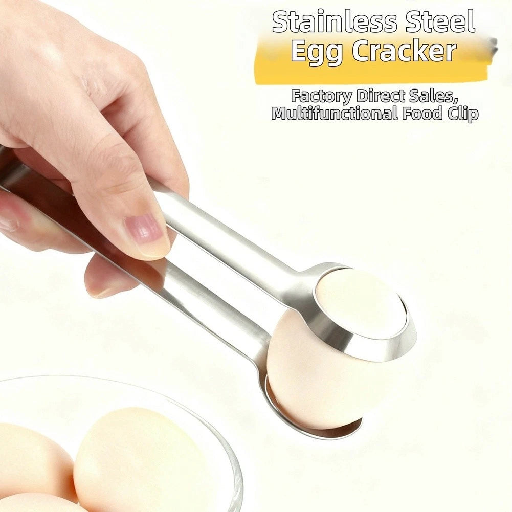 Non Slip Stainless Steel Egg Clip for Kitchen (No Year Range)