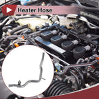 Heater Hose for Kia Forte Forte5 (2014–2018) No. 254572E000 Metal Silver Tone